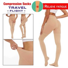 Compression Pantyhose for Women  Men, Medical Graduated Compression Stockings