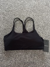 Fabletics Women s Sports Bra. Athletic Bra, Size M. Black. BNWT.