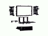 2-DIN Autoradio Front Mit Leerer Tasche Kompatibel Mit Acura/Honda/Isuzu Schwarz