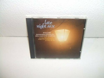 VARIOUS  LATE NIGHT SAX 20 SAXAPHONE INSTRUMENTAL CD