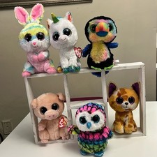 2017 Ty Beanie Boos Collection Lot of Six