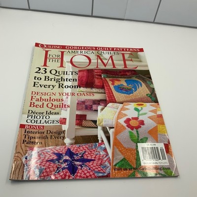 McCalls Quilting America Quilts For The Home Spring 2011 23 Patterns Magazine