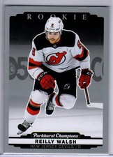 2022-23 Parkhurst Champions Reilly Walsh Silver Rookie Card # 286