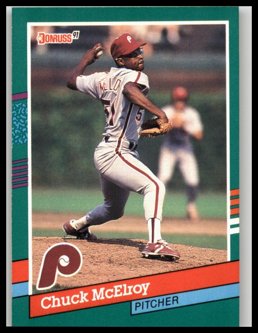 1991 Donruss #709 Chuck McElroy