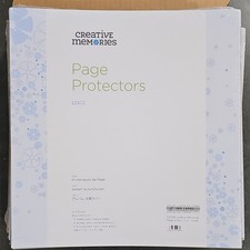 Creative Memories 12 X 12 Page Protectors TRUE size NEW Scrapbook