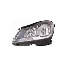 Scheinwerfer Vorne Links für Mercedes C w204 2011 IN Dann Schwarz