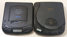 Lot of 2 Lenoxx Sound CS-50 DigiTech CD Walkman Portable Disc Player Electronics