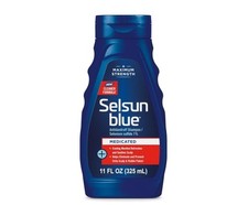 Selsun Blue, Antidandruff Shampoo, Medicated, 11 fl oz 325 ml 