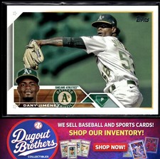 Dany Jimenez #164 RC Oakland Athletics Near Mint or Better