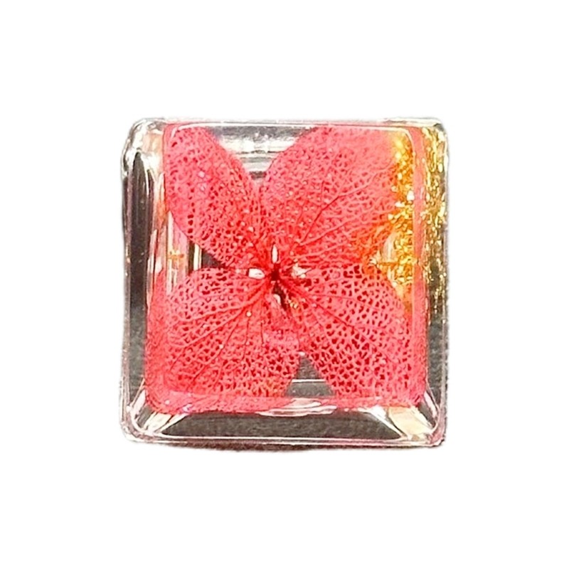 Gold Foils Resins Keycap OEM Profile Translucents Keycap for Mechanical