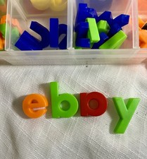 Vintage Educational Alphabet Elementary Magnet Letters For Fridge Retro