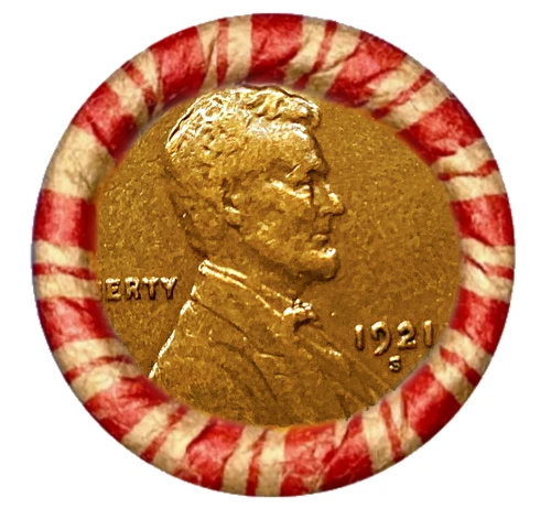 1921-S/1919-S XF Ends! EARLY! 1909-1929 Mix! Old Lincoln Wheat Penny Roll