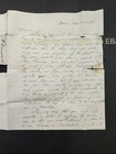 1836 antique STAMPLESS COVER LETTER parkinsonferry pa HON THOS H BAIRD uniontown — photo 2