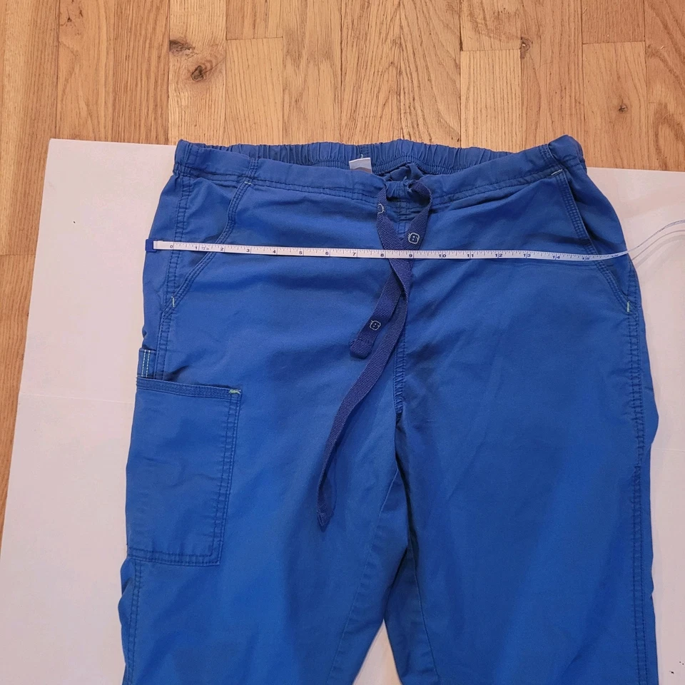 Conjunto de Blusa Médica Wonder Wink XL y Pantalones L Azul Eléctrico Foto 2 de 4