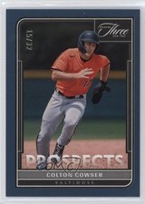 2022 Panini Three and Two Prospects Full Count /32 Colton Cowser #P-25 2s2