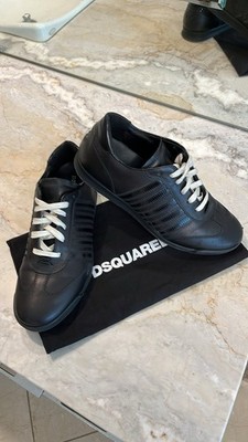DSQUARED2 Men s Black Runner Sneakers W/Dustbag. US10. New Unworn Condition.