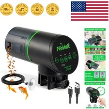 Automatic Aquarium Fish Feeder - Rechargeable 200ML with 12/24/48H Intervals