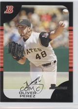 2005 Bowman Oliver Perez #119 0f4