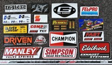Lot Of 40 Authentic Original Racing Decals Stickers Nhra Ihra Nascar Indycar Lot Of 40 Authentic Original Racing Decals Stickers Nhra Ihra Nascar Indycar