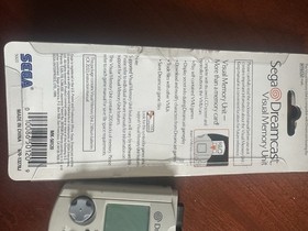 Sega Dreamcast Visual Memory Unit VMU Memory Card HKT-7000 TESTED New Battery