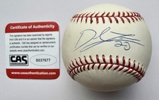 Derek Lowe Signed Auto OML Baseball CAS Authentication COA Sox Dodgers Braves
