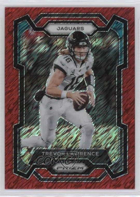 2023 Panini Prizm Red Shimmer Prizm 2/35 Trevor Lawrence #139 19en