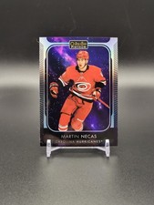 2021-22 O-Pee-Chee Platinum Martin Necas Cosmic 28/65 #79 Carolina Hurricanes