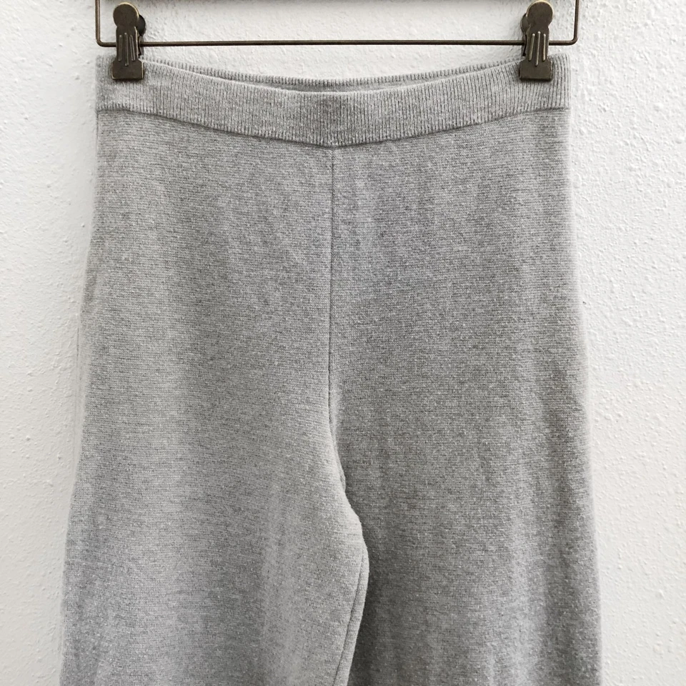 J. Pantalón Suéter Pierna Ancha Mezcla Algodón/Poliéster/Lana Merino Crew Talla Pequeña Foto 4 de 4