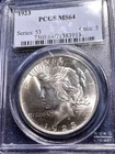1923 PCGS MS64 U.S. Peace Dollar