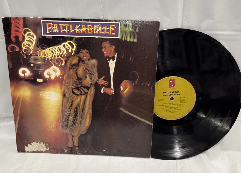 PATTI LABELLE I'm in Love Again Philadelphia Int'l FZ 38539 1983 Vinyl LP - Image 2 of 3