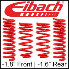 Eibach SPORTLINE Lowering Springs Set of 4 fits 2017-2021 Audi A4 Quattro Sedan