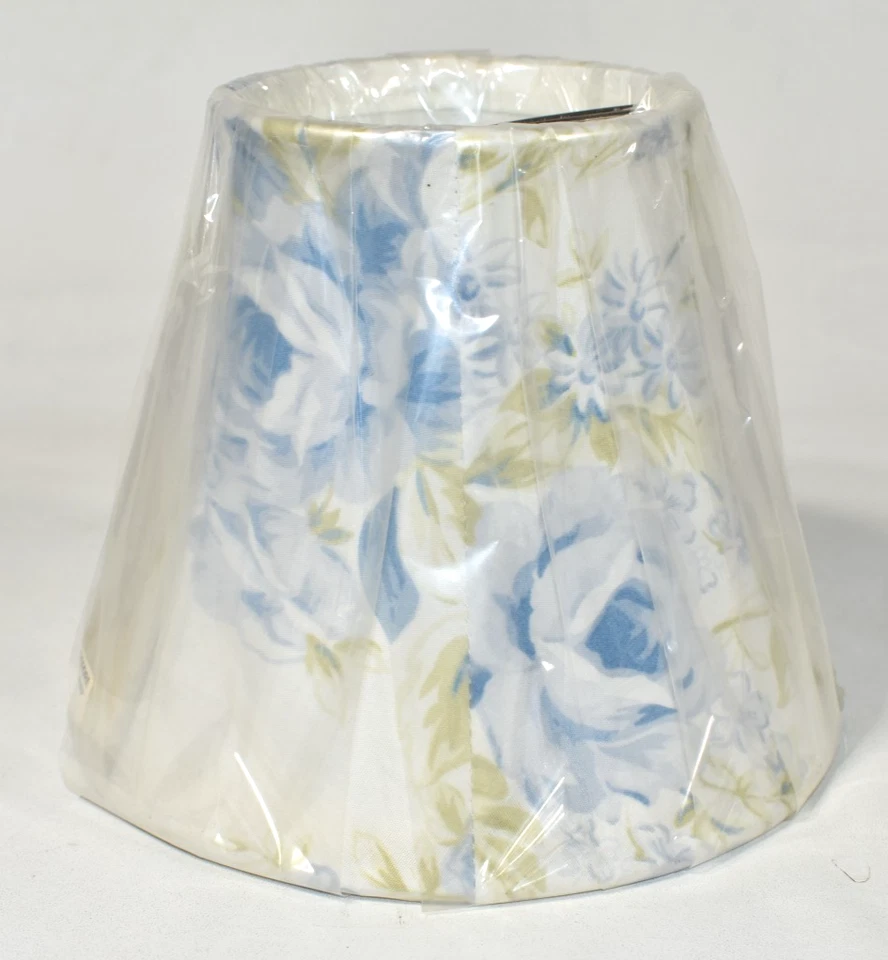 Candelabro Simply Shabby Chic azul rosa britânica pequeno 5" clipe na sombra - Imagem 2 de 4