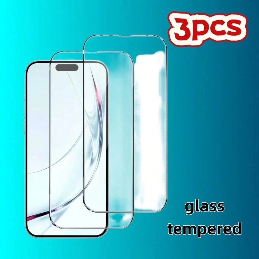 3 Pack High Resolution Tempered Glass Screen Protectors For Cheap24