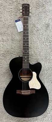 Art & Lutherie Legacy Faded Black CW Presys II Acoustic Electric Guitar