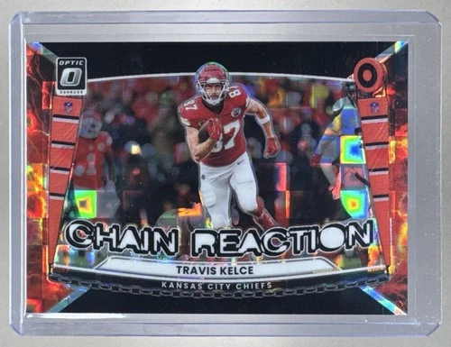 2025 Donruss Optic Travis Kelce Black Pandora (RAW)