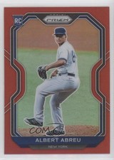2021 Panini Prizm Tier II Red Prizm Albert Abreu #193 0b43