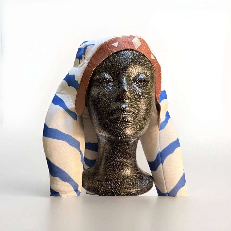 Star Wars Mandaloriano Ahsoka Tano Adulto Disfraz Tocado Sombrero Brazaletes Juegos con disfraces Foto 2 de 4