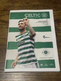Celtic Ross County 23 12 2020 Digital Print Only Football Programme COVID SEASON