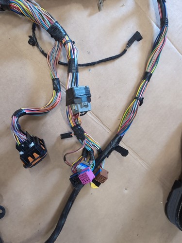 2009 Gmc Acadia Main Floor wire wiring harness Body Behind Dash - Picture 8 of 11