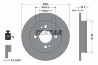 2Er-Set 2Er Set Bremsscheibe Textar 92147203 KIA 5841107300 KIA 5841107500