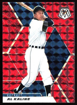 2021 Panini Mosaic #106 Al Kaline Reactive Red