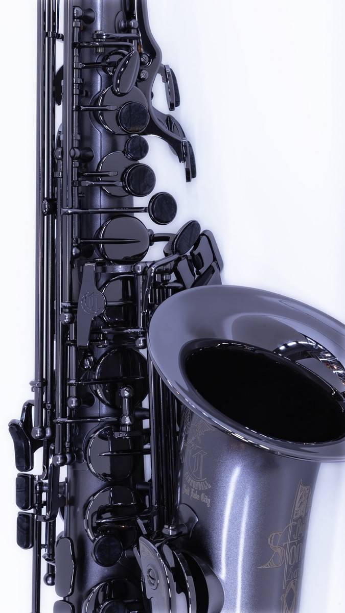 CannonBall A5-BiceB RAVEN Big Bell Stone Satin Black Nickel Alto