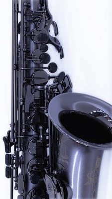 CannonBall A5-BiceB RAVEN Big Bell Stone Satin Black Nickel Alto