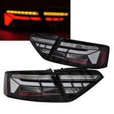 Voll LED Rückleuchten Set Schwarz für Audi A5 8T 2011-2016 dynamisch Welcome 