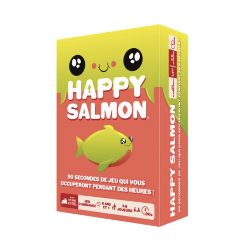 Happy Salmon Jeu de Cartes de Société Interactif Enfants et Adultes