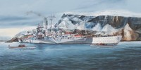 Trumpeter 05359 German Tirpitz Battleship 1:350 Modellbausatz