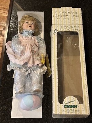 Vintage PorcelainDoll Seymour Mann Wavy Hair  Little Thumb Sucking-new