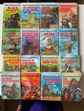 GREAT ILLUSTRATED CLASSICS~Baronet Lot 16~JEKYLL HYDE~CAPTAINS COURAGEOUS~80 DAY