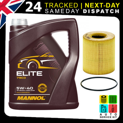 SERVICE KIT FOR CITROEN DS FIAT FORD 5W-40 OIL & FILTER