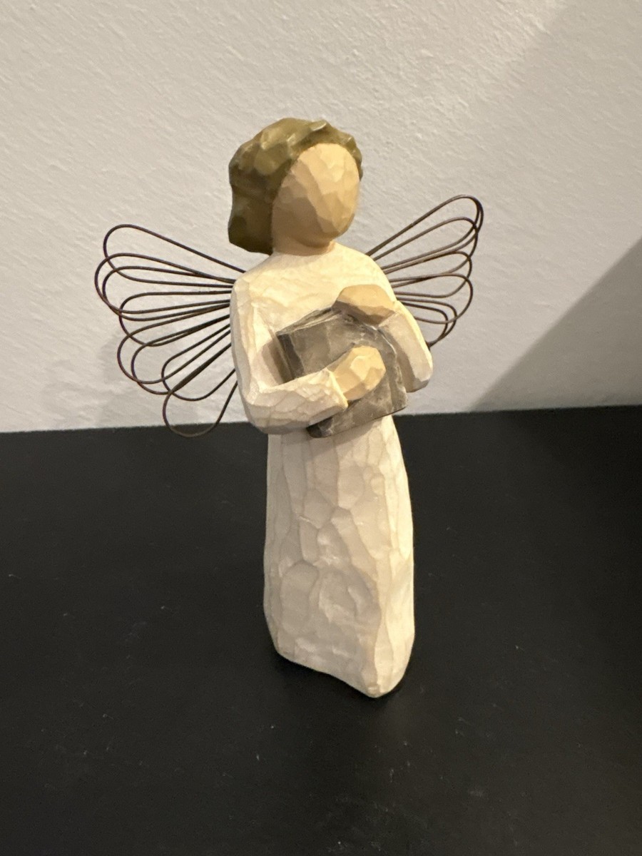 Willow Tree Angel of Learning Hand Painted Resin Figurine by Susan